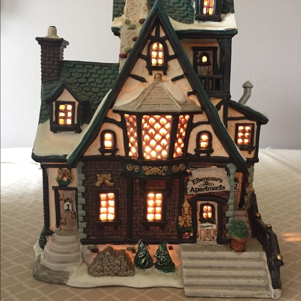 Lemax Christmas Village Ebenezer’s Apartments